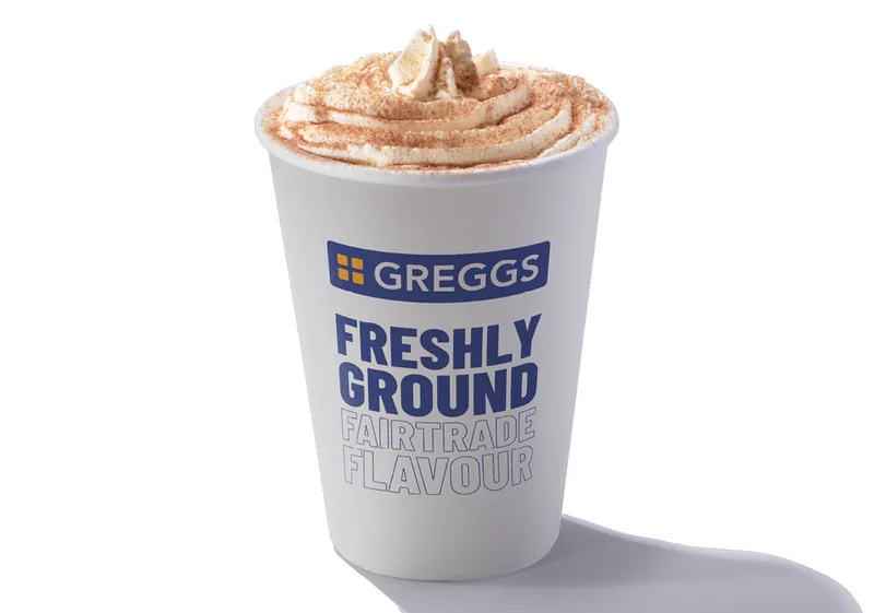 Regular Caramel Latte at Greggs