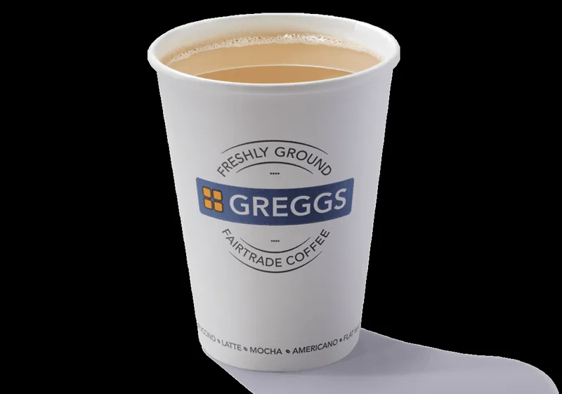 Regular Tea at Greggs