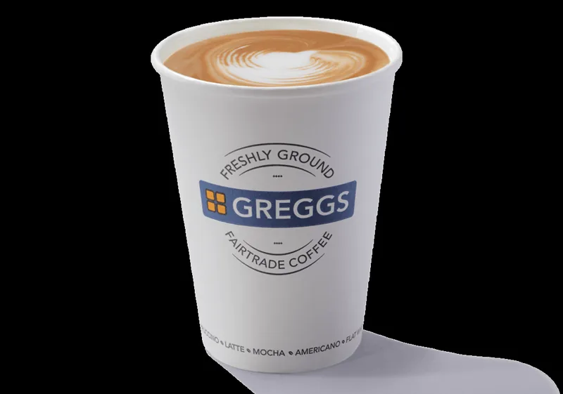 Regular White Coffee at Greggs