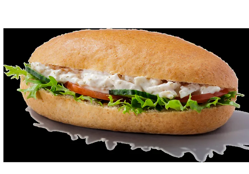 Roast Chicken Salad Roll at Greggs