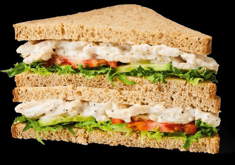 Roast Chicken Salad Sandwich at Greggs