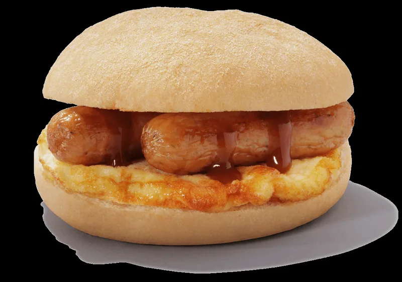 Sausage and Omelette Breakfast Roll at Greggs