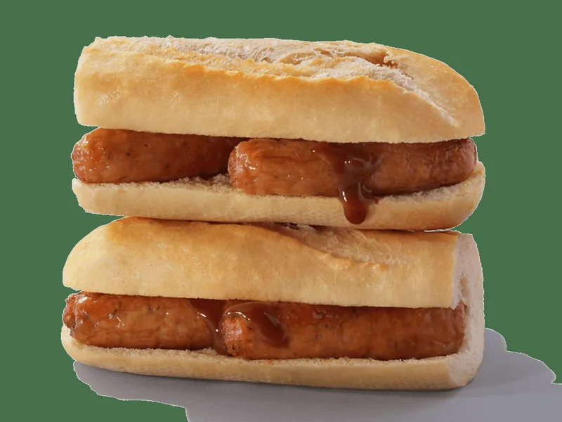 Sausage Breakfast Baguette at Greggs