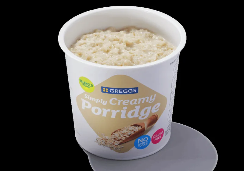 Simply Creamy Porridge (Ready to eat) at Greggs