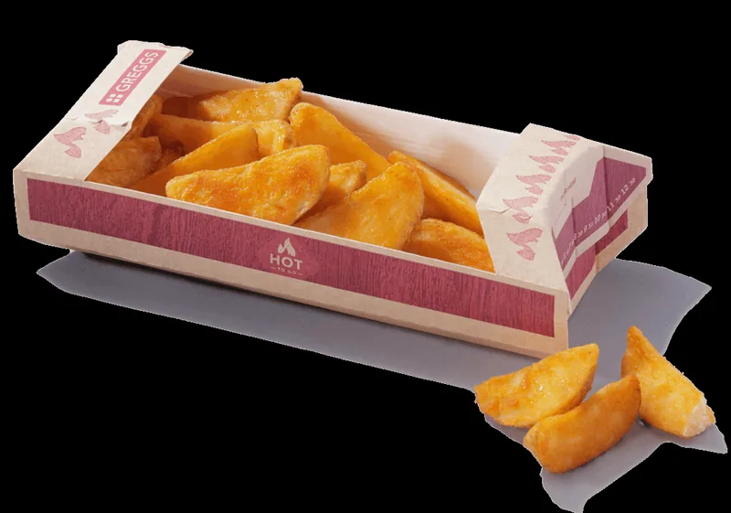 Southern Fried Potato Wedges (New Recipe) at Greggs