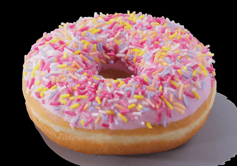 Sugar Strand Doughnut at Greggs