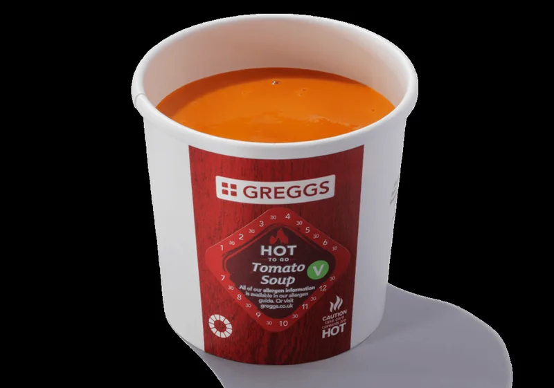 Tomato Soup at Greggs