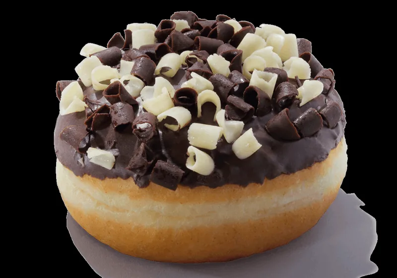 Triple Chocolate Doughnut at Greggs