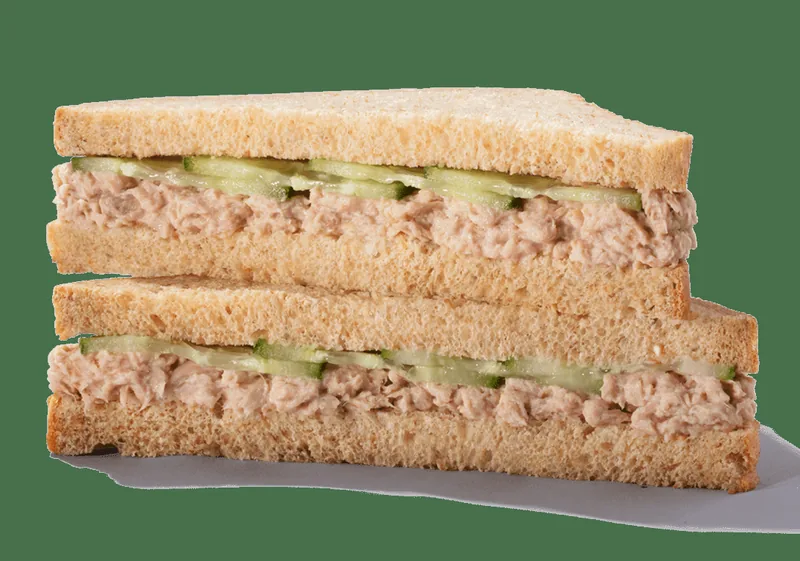 Tuna Mayonnaise & Cucumber Sandwich at Greggs