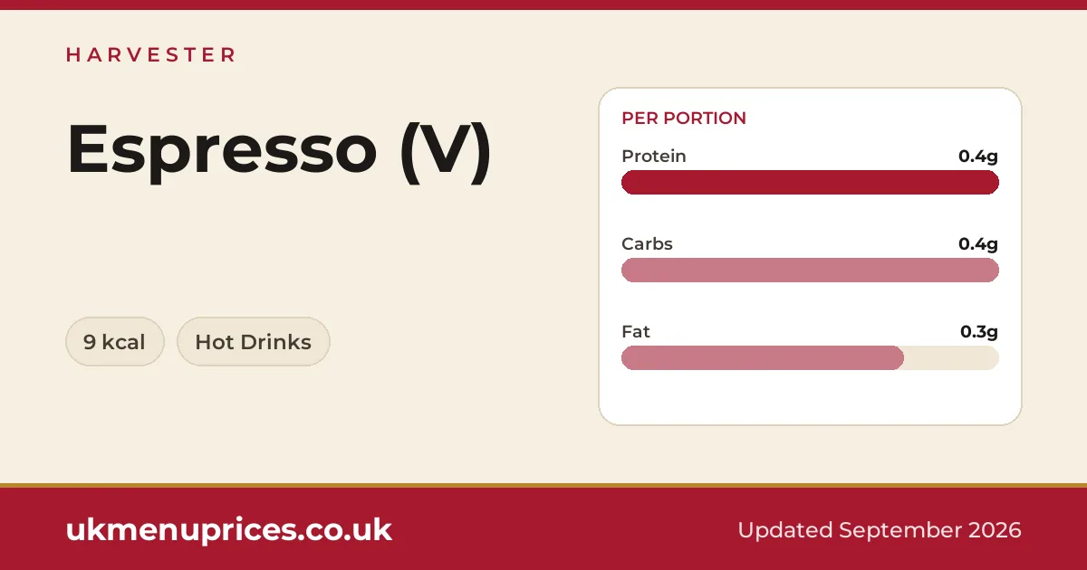 Harvester Espresso (V)