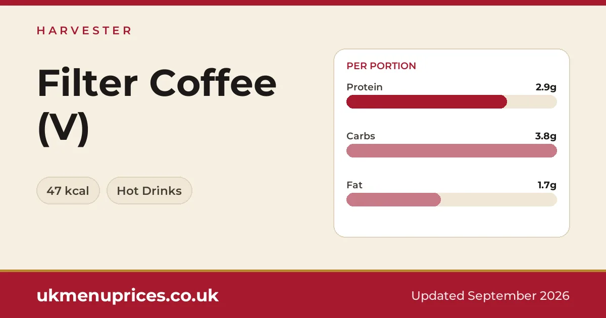 Harvester Filter Coffee (V)