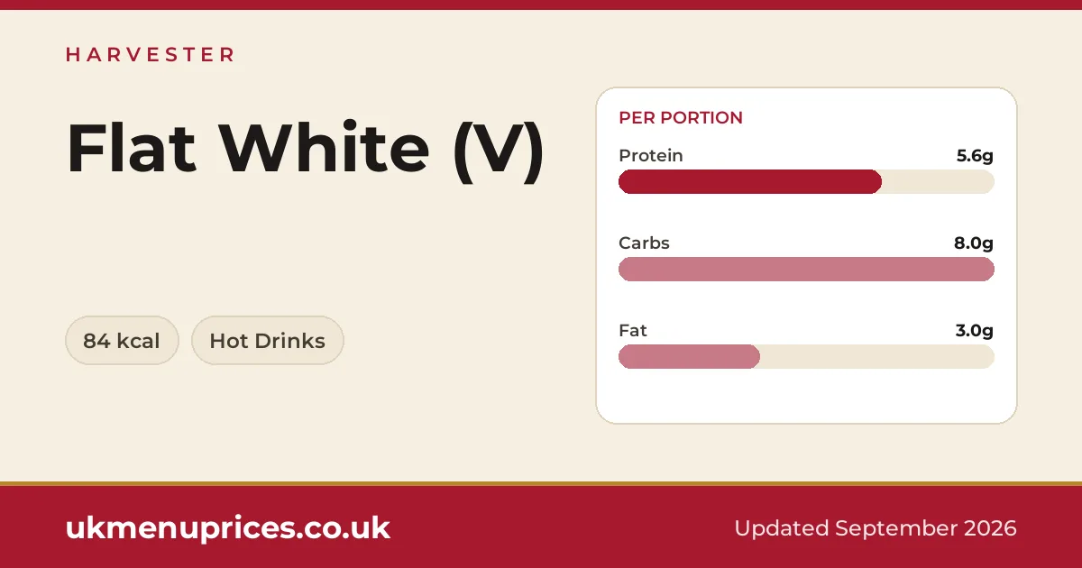 Harvester Flat White (V)