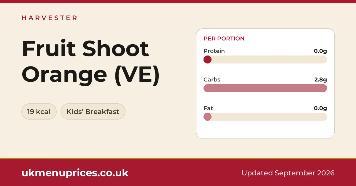Harvester Fruit Shoot Orange (VE)