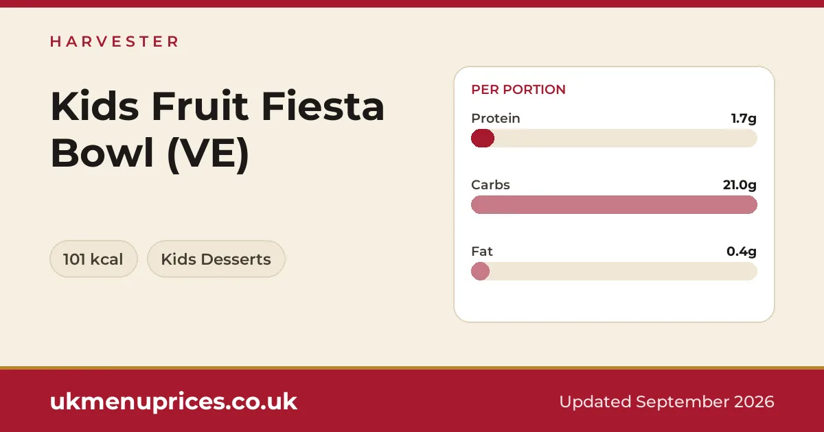 Harvester Kids Fruit Fiesta Bowl (VE)