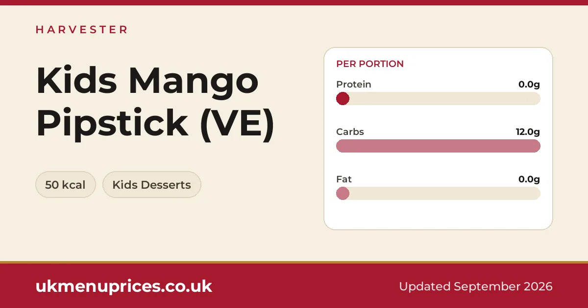 Harvester Kids Mango Pipstick (VE)