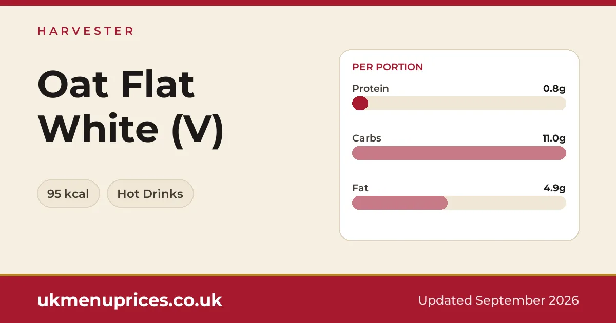 Harvester Oat Flat White (V)