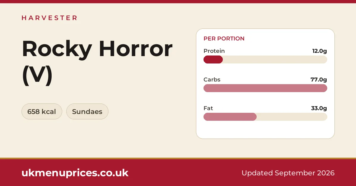 Harvester Rocky Horror (V)
