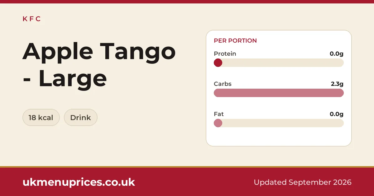 KFC Apple Tango - Large