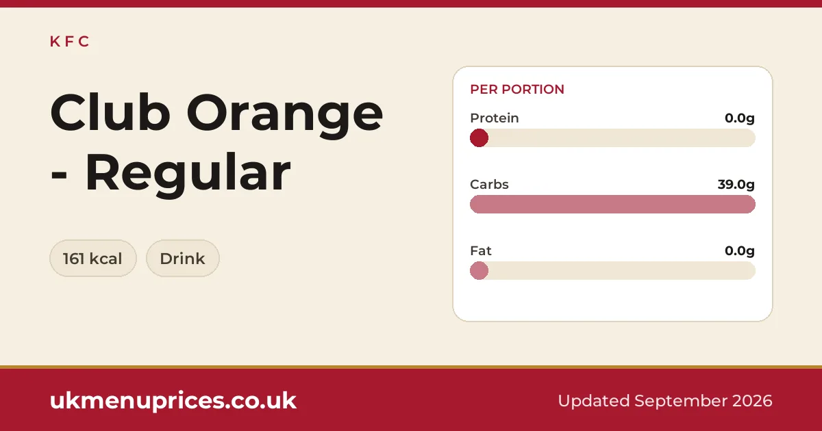 KFC Club Orange - Regular