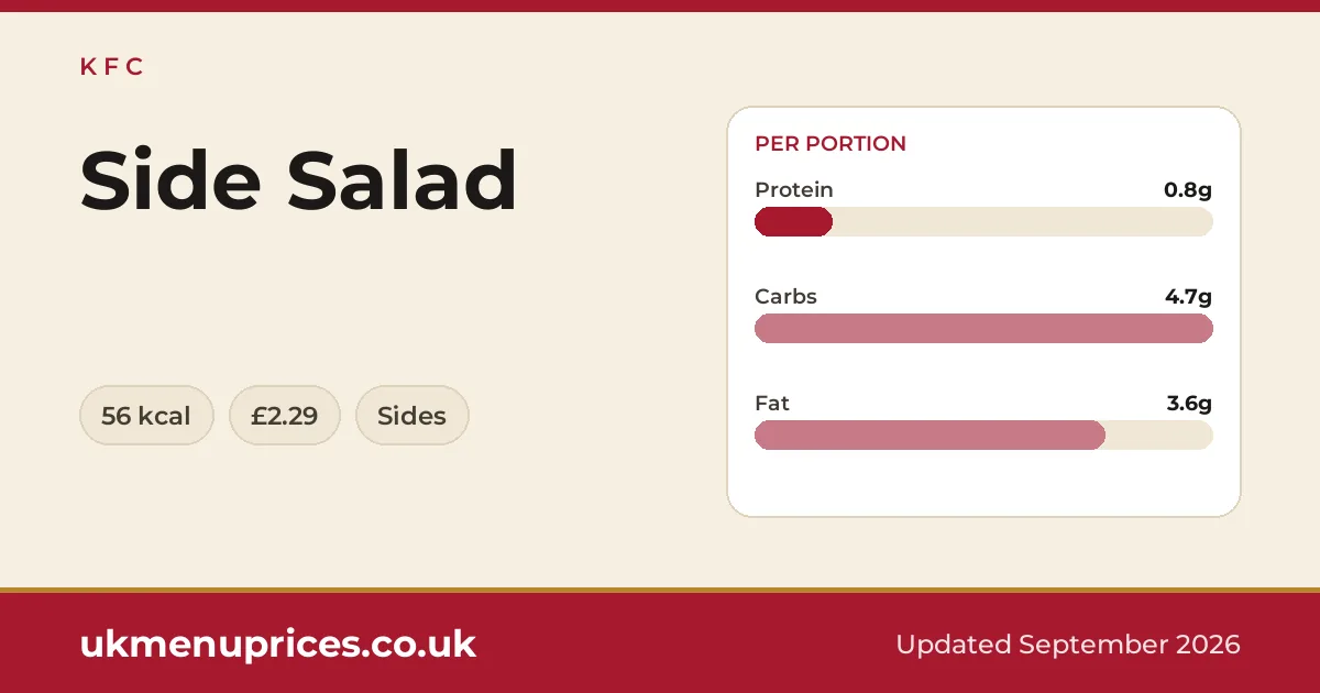 KFC Side Salad