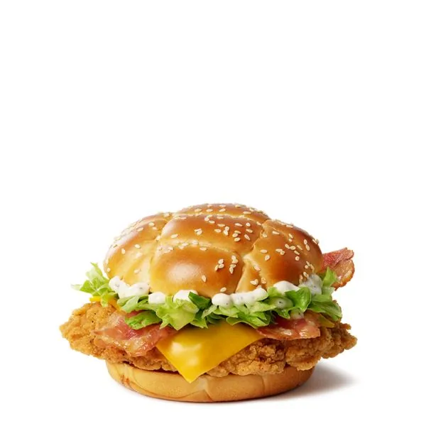 Cheese & Bacon McCrispy at McDonald's