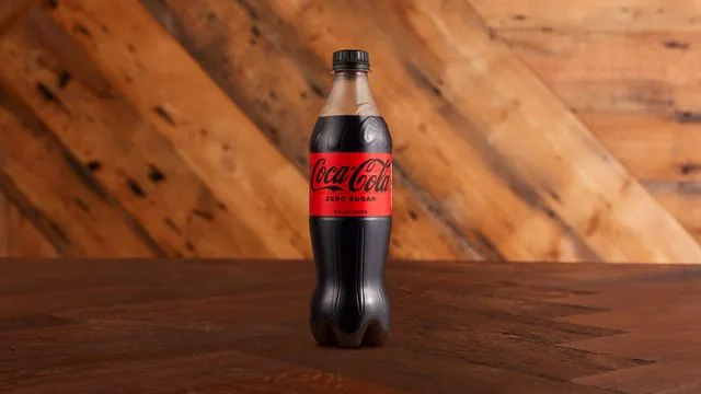 Bottle of Coke Zero at Nando's