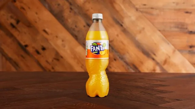 Bottle of Fanta Zero at Nando's