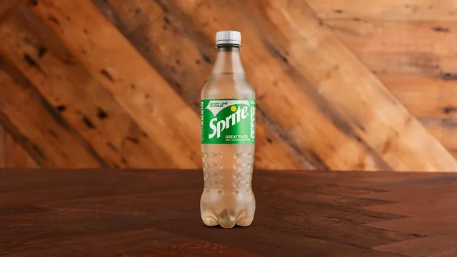 Bottle of Sprite Zero at Nando's