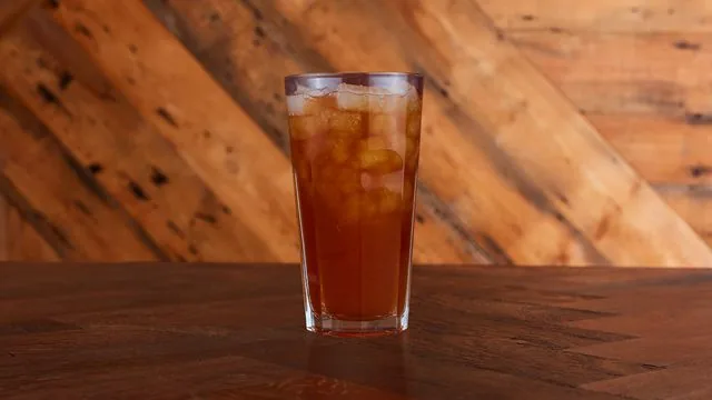 Bottomless RUBRO Peach Iced Tea at Nando's