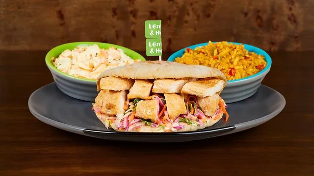 Double Chicken Pitta at Nando's