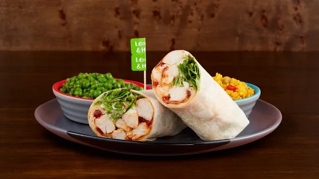 Double Chicken Wrap at Nando's