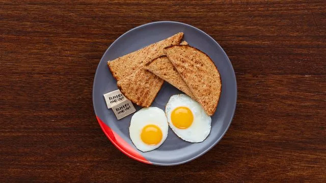 Eggs on Toast at Nando's