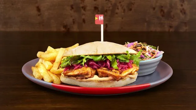 Garlic Churrasco Burger at Nando's