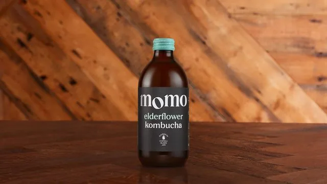 MOMO Elderflower Kombucha at Nando's