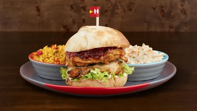 Sunset Burger at Nando's