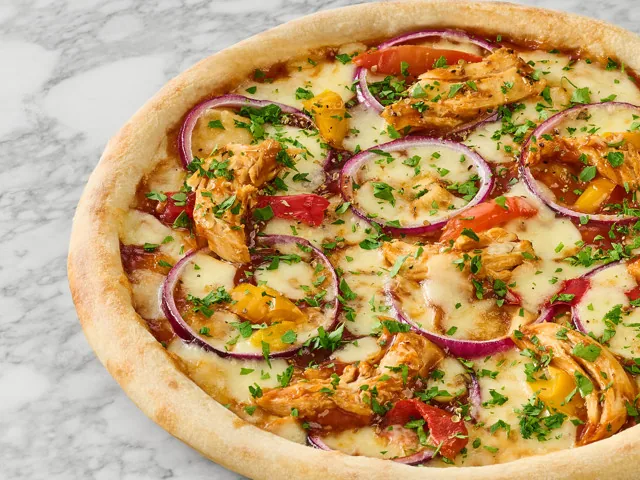 Gluten-Free Smoky BBQ Chicken at PizzaExpress