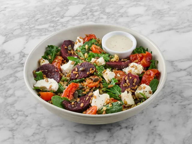 Goat's Cheese & Beetroot Buddha Bowl at PizzaExpress