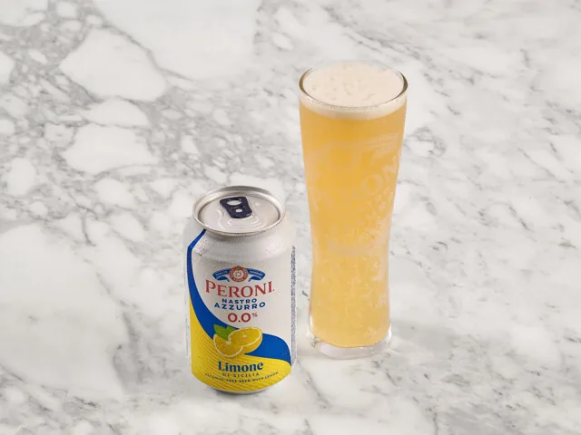 Peroni 0.0% Sicilian Lemon (330ml) at PizzaExpress