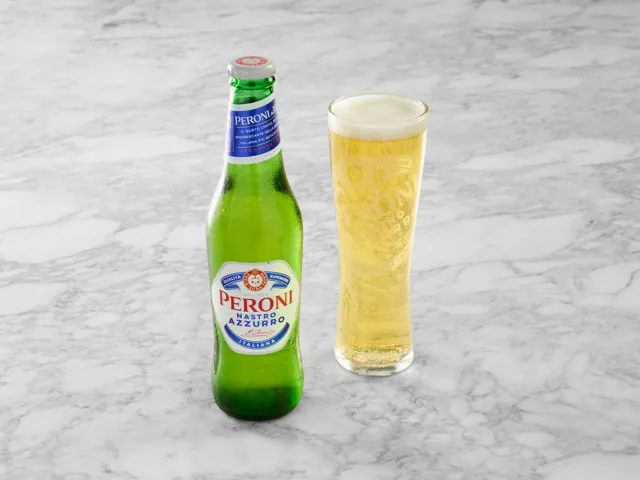 Peroni Nastro Azzurro (330ml) at PizzaExpress
