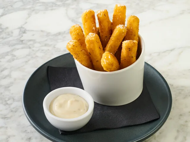 Polenta Chips at PizzaExpress