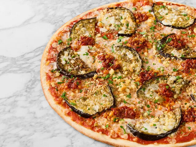 Vegan Harissa Melanzane at PizzaExpress