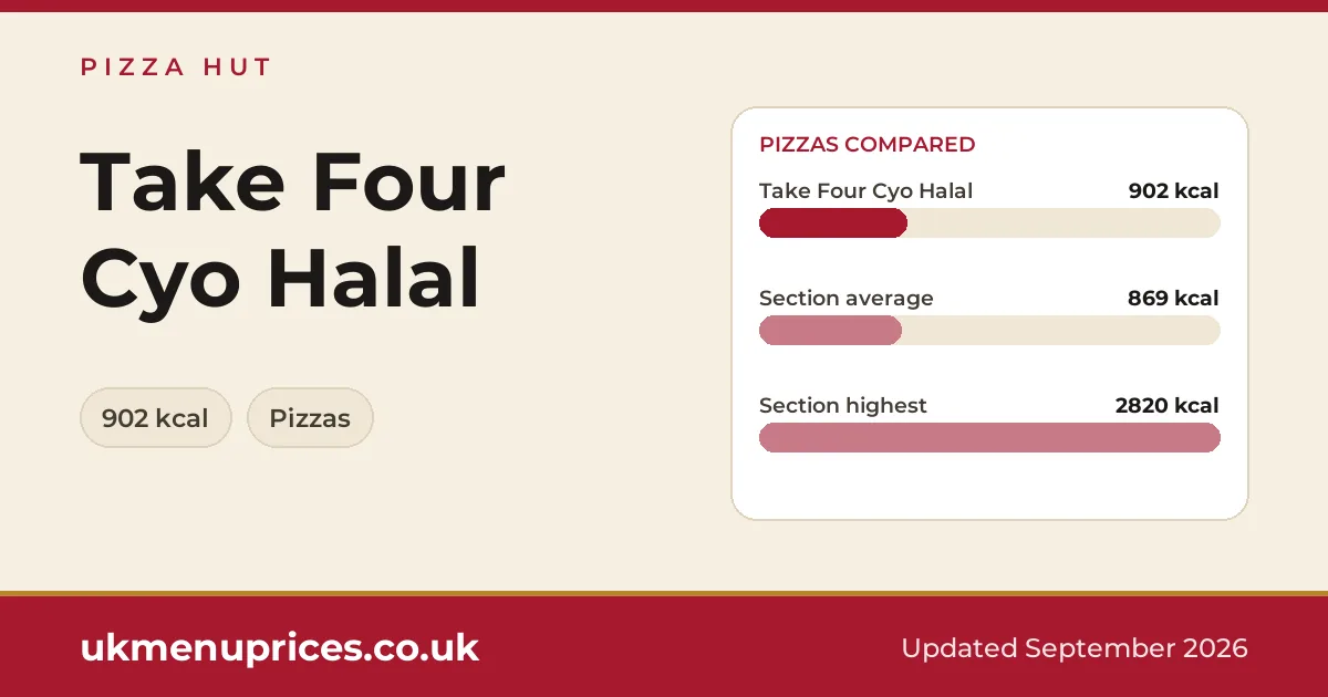 Pizza Hut Take Four Cyo Halal