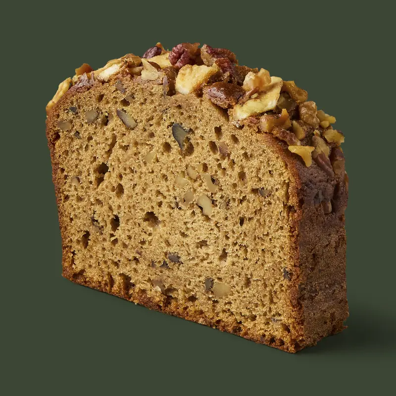 Banana Nut Loaf Cake at Starbucks