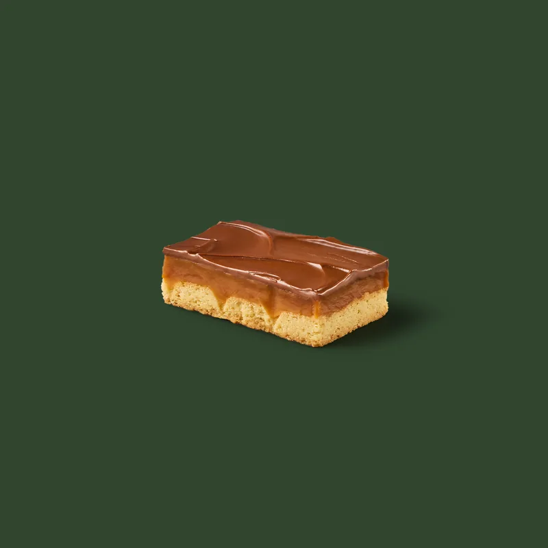 Belgian Chocolate Caramel Shortbread at Starbucks