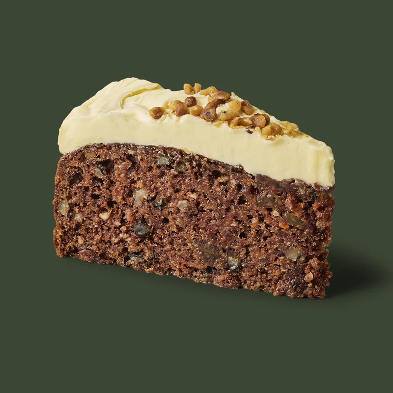 Carrot Cake at Starbucks