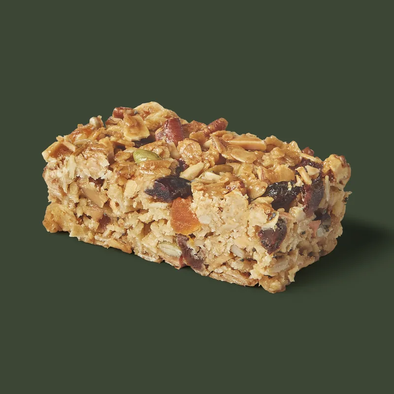 Gluten Free Fruit & Nut Bar at Starbucks