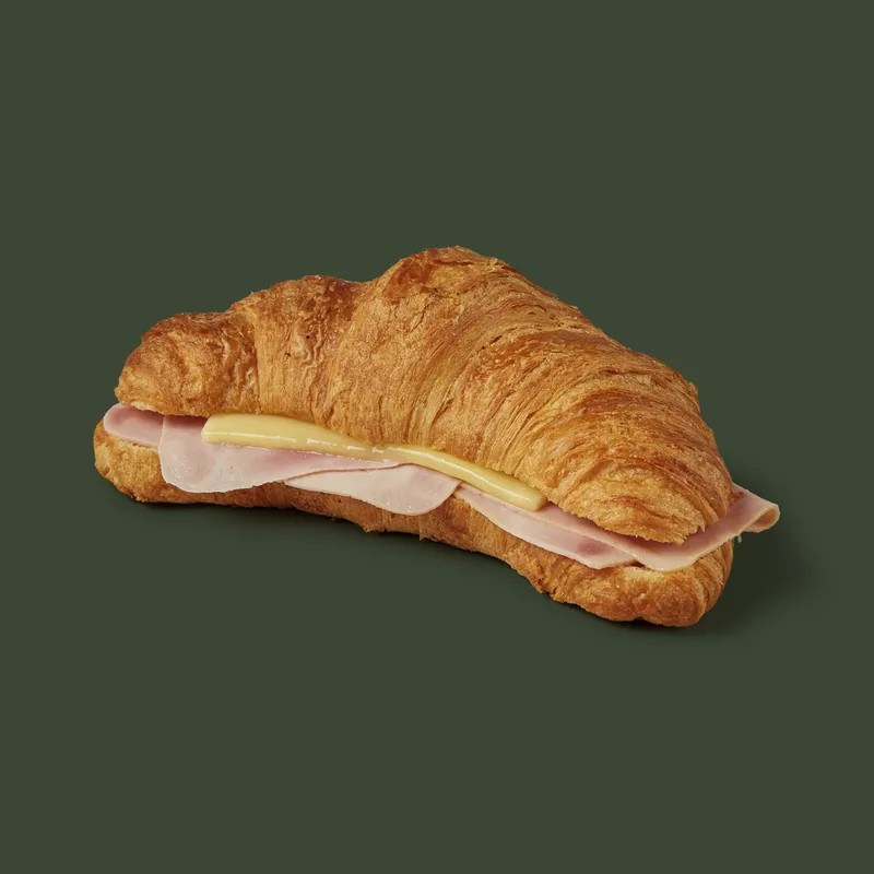 Ham & Cheese Croissant at Starbucks