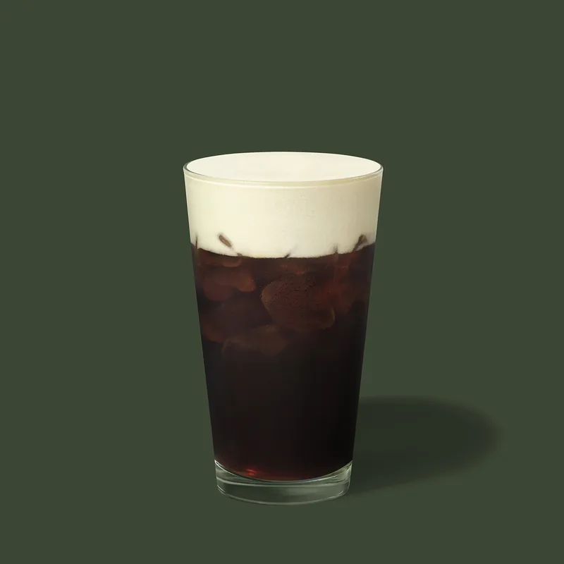 Iced Caramel Protein Americano at Starbucks