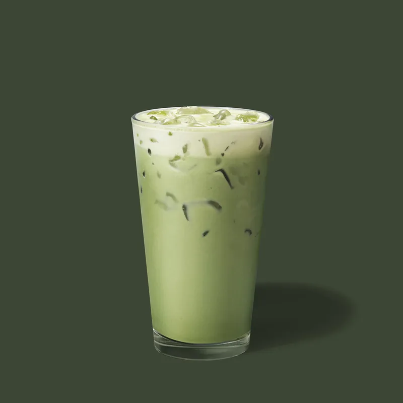 Iced Matcha Latte at Starbucks