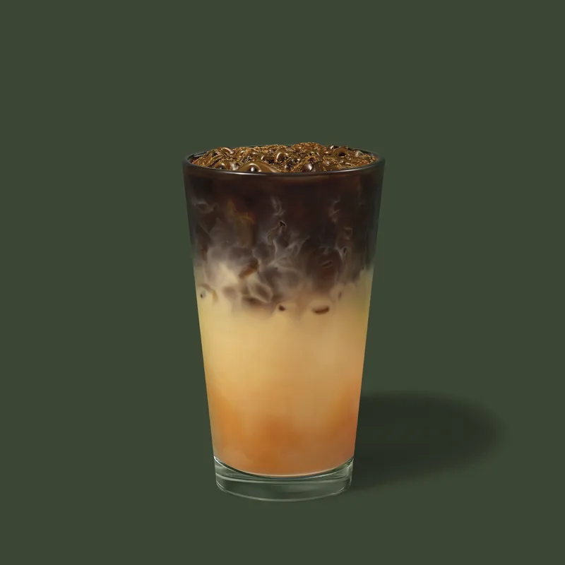 Iced Pumpkin Spice Caramel Macchiato at Starbucks